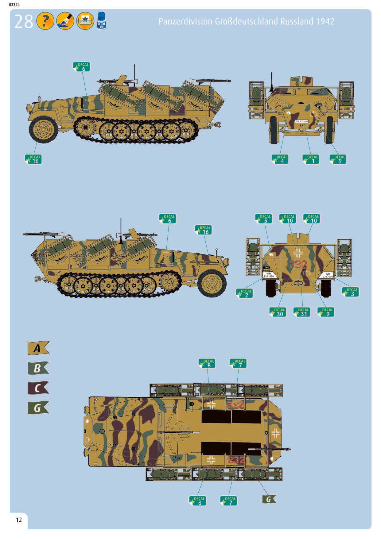 Revell Germany 1/72 Sd.Kfz. 251/1 Kit | Bellford Toys And Hobbies