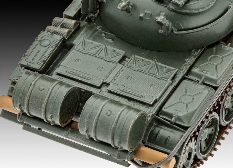 T-55A/AM Main Battle Tank, 1/72 Scale Model Kit Rear Detail
