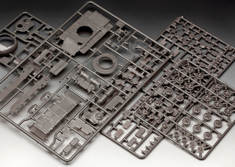 T-55A/AM Main Battle Tank, 1/72 Scale Model Kit Frames