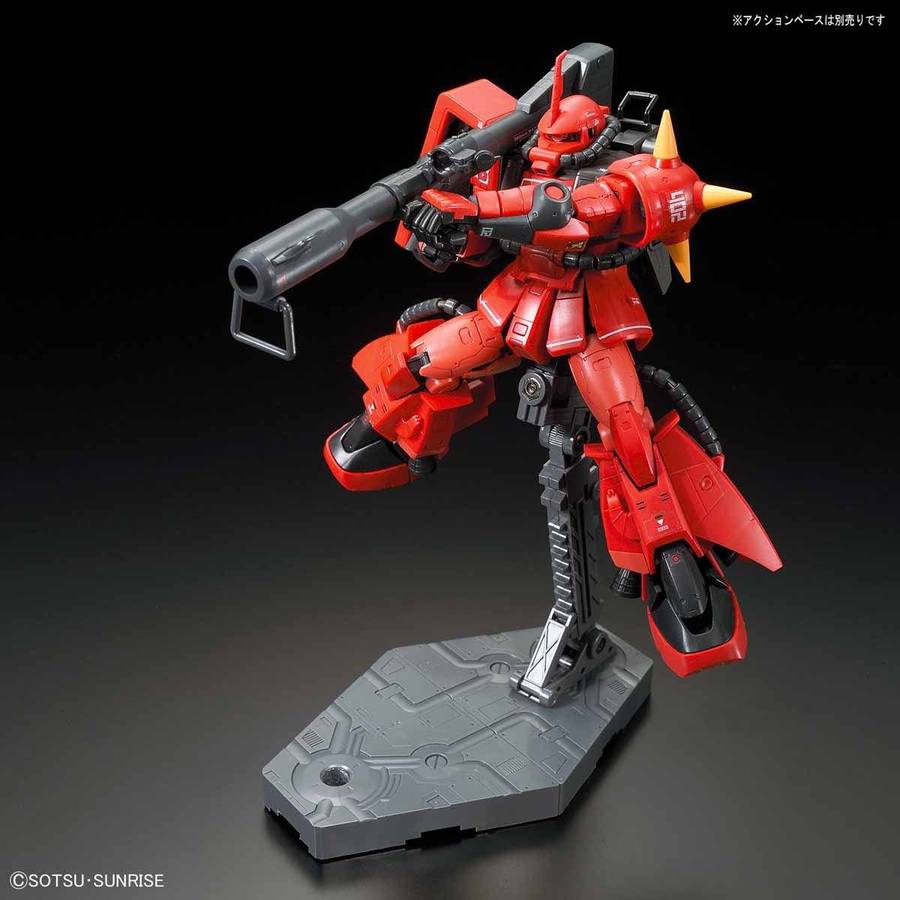 Gundam Real Grade Series #26 MS-06R-2 Johnny Ridden’s Zaku II 1:144 Scale Model KIt
