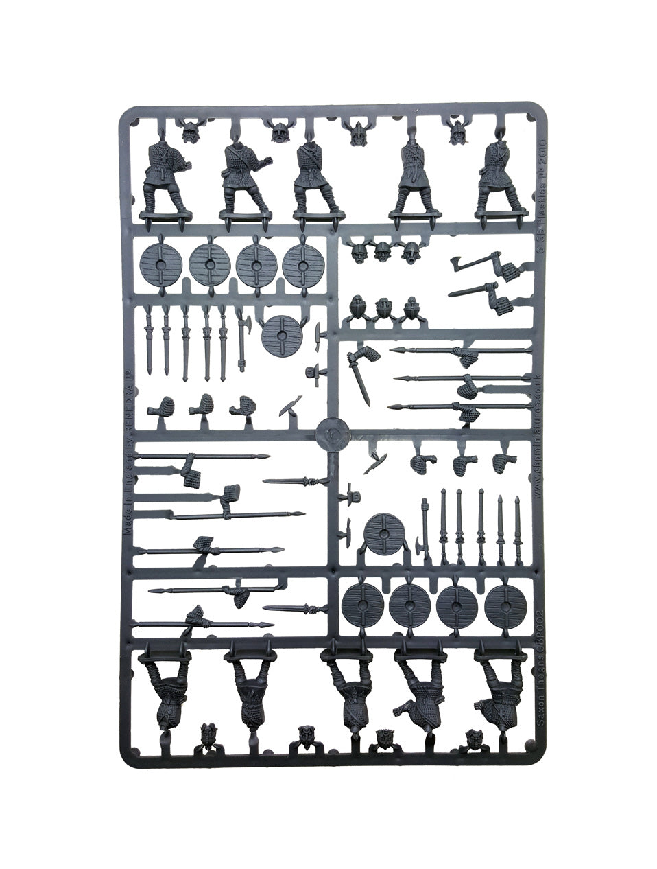 Gripping Beast Saxon Thegns 28mm Sprues and Components