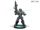 Infinity Combined Army Rodok Armed Imposition Detachment Miniature Game Figures Hacker Boarding Shotgun