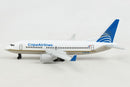 Boeing 737 Copa Airlines Diecast Aircraft Toy Left Side View