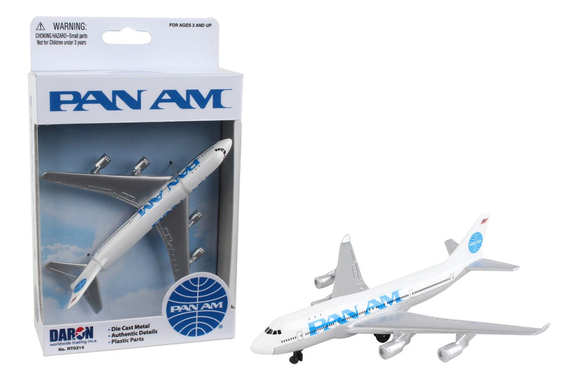 Boeing 747 Pan Am Airlines Diecast Aircraft Toy