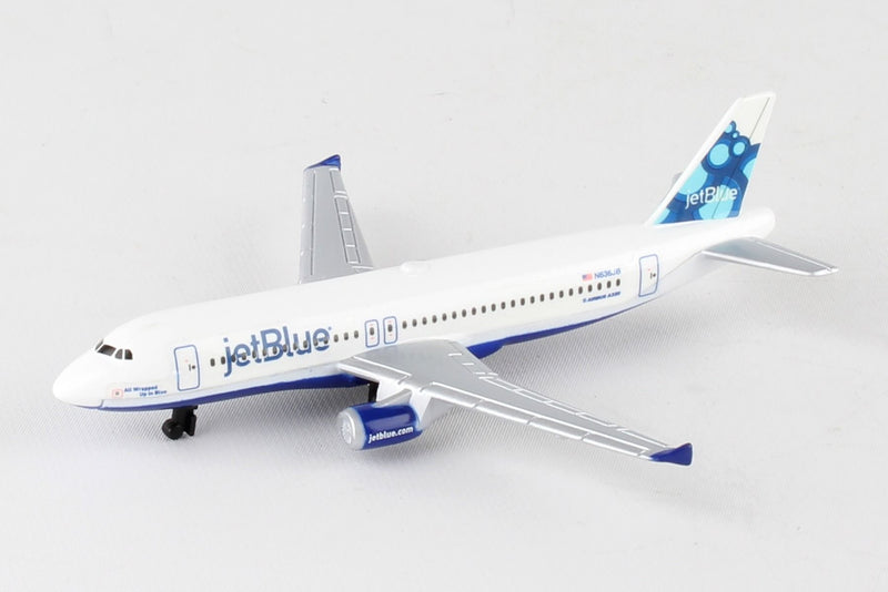 Airbus A320 jetBlue Airways Diecast Aircraft Toy Left Front View