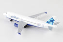 Airbus A320 jetBlue Airways Diecast Aircraft Toy Left Rear View