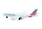 American Airlines Diecast Aircraft Toy Left Side View