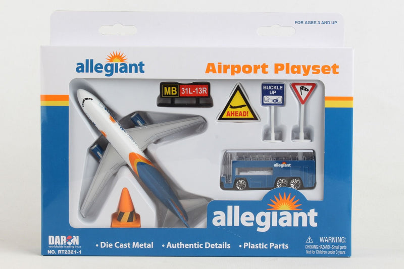 Allegiant Airlines Playset Top View