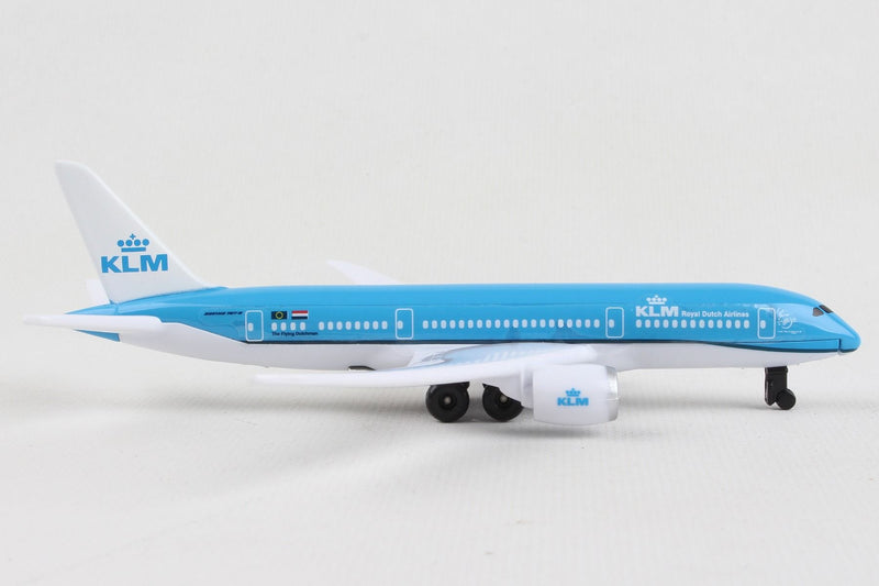 Boeing 787 KLM Royal Dutch Airlines Diecast Aircraft Toy Right Side View