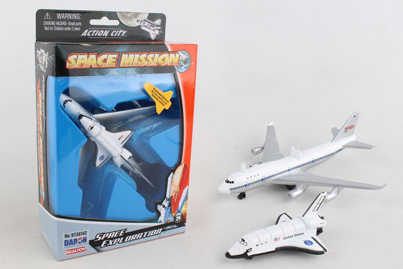 Boeing 747 & Space Shuttle Orbiter Toy Model By Daron