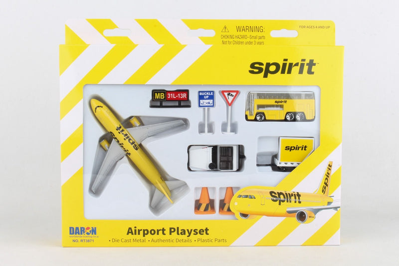 Spirit Airlines Airport Playset Box Front