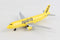 Spirit Airlines Diecast Aircraft Toy Left Front View