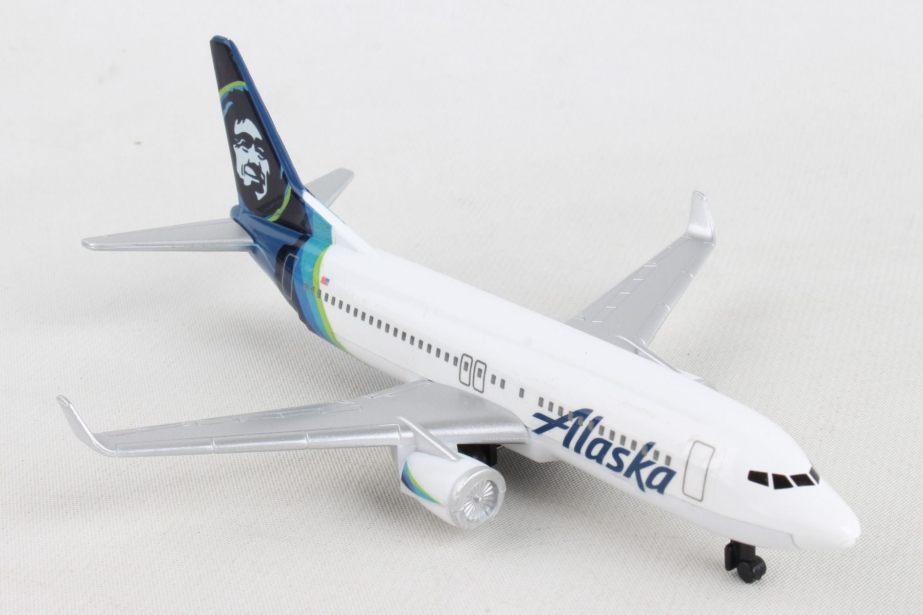 Alaska Airlines Airport Playset Plane Detail