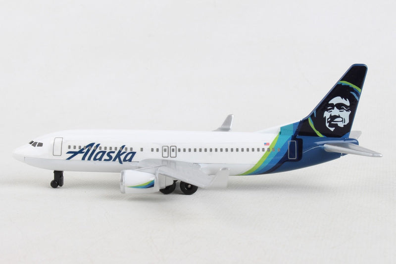 Alaska Airlines Airport Playset Plane Left Side View