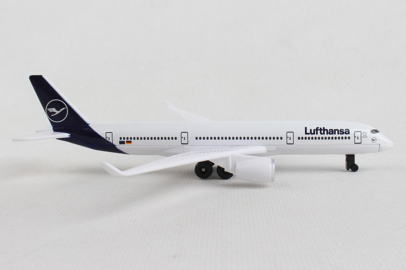 Airbus A350-900 Lufthansa Diecast Aircraft Toy Right Side View