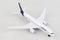 Boeing 787 Lufthansa Diecast Aircraft Toy Right Front View
