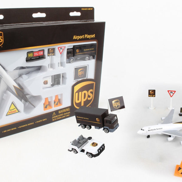 Daron | UPS Airport Playset | Bellford Toys And Hobbies