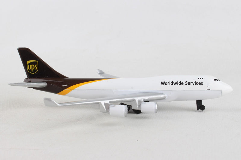 Boeing 747 UPS Airlines Diecast Aircraft Toy Right Side View