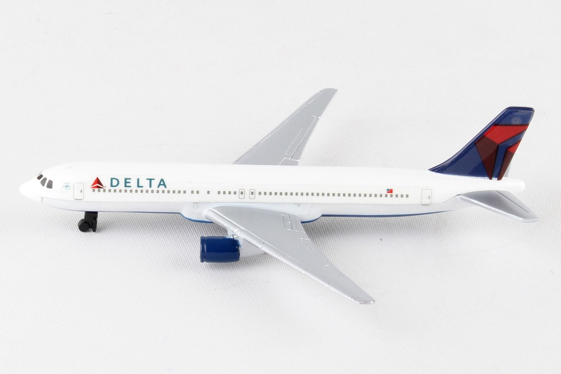 Delta Airlines Diecast Aircraft Toy Left Side View