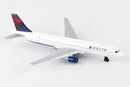 Delta Airlines Diecast Aircraft Toy Right Front View