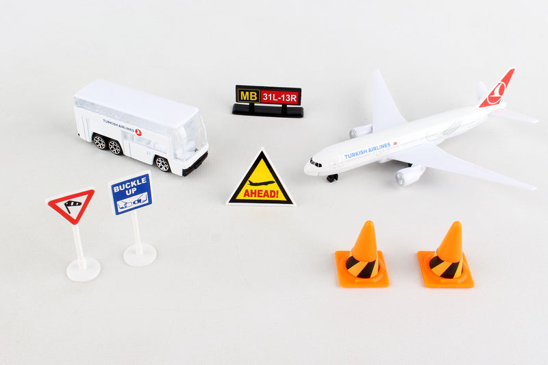 Turkish Airlines Playset Contents