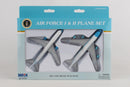 Boeing 747 (VC-25) Air Force One & Air Force Two - 2 Plane Diecast Set Front View