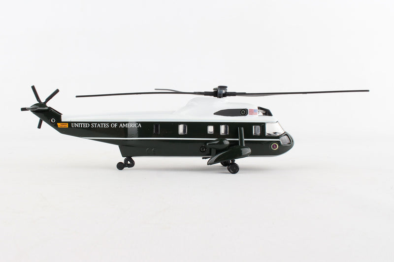 Marine One VH-3D Sea King Diecast Playset Right Side View