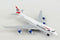 Boeing 747 British Airways Diecast Aircraft Toy Right Front View