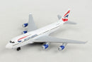 Boeing 747 British Airways Diecast Aircraft Toy Left Front View