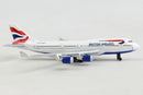 Boeing 747 British Airways Diecast Aircraft Toy Right Side View