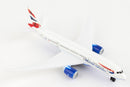 Boeing 787 British Airways Diecast Aircraft Toy Right Front View