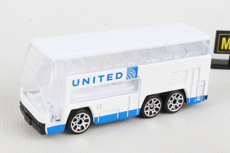 United Airlines Playset Bus Detail
