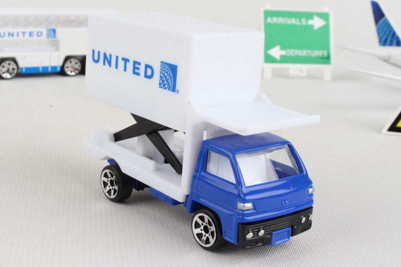 United Airlines Playset Service Truck Detail