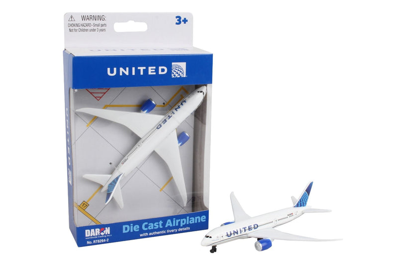 Boeing 787 United Airlines Diecast Aircraft Toy