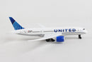 Boeing 787 United Airlines Diecast Aircraft Toy Right Side View
