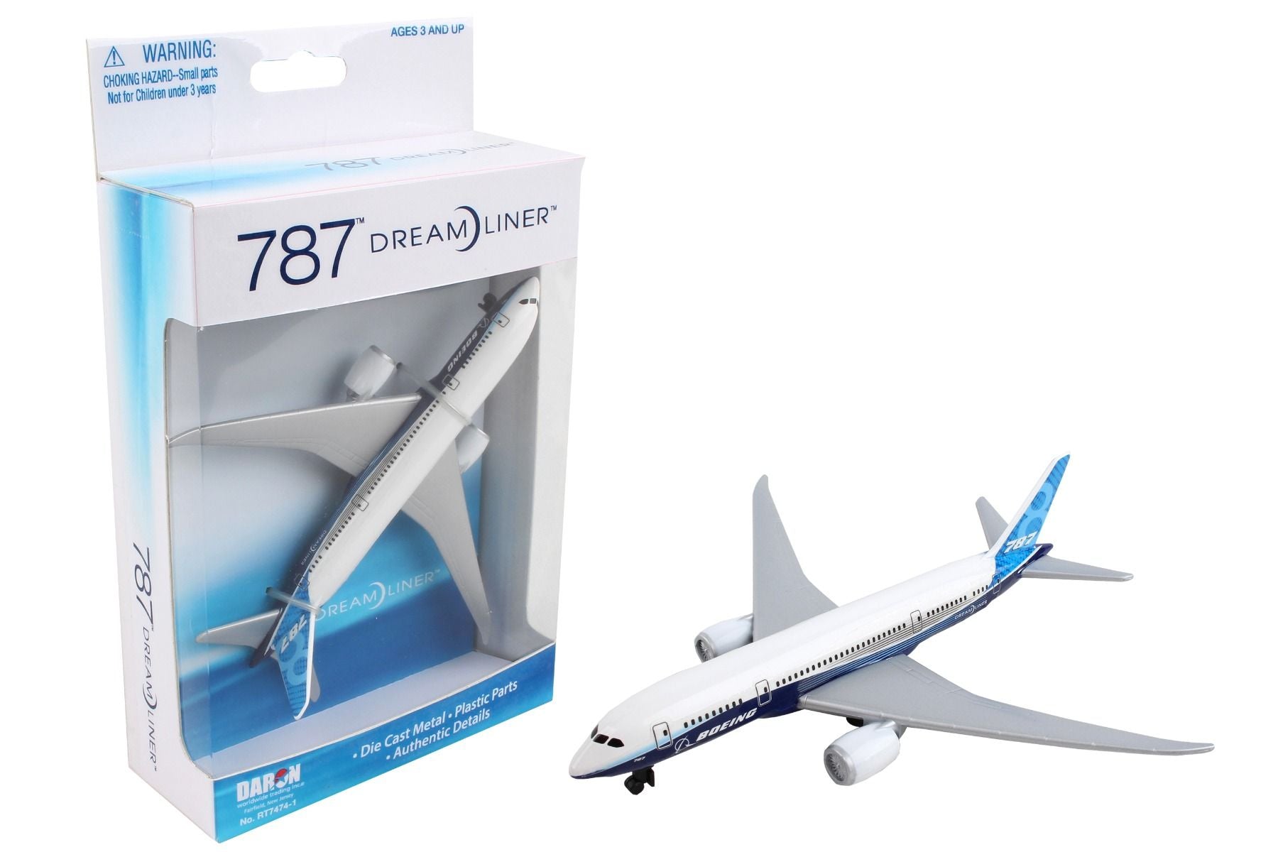 Boeing 787 Dreamliner Diecast Aircraft Toy