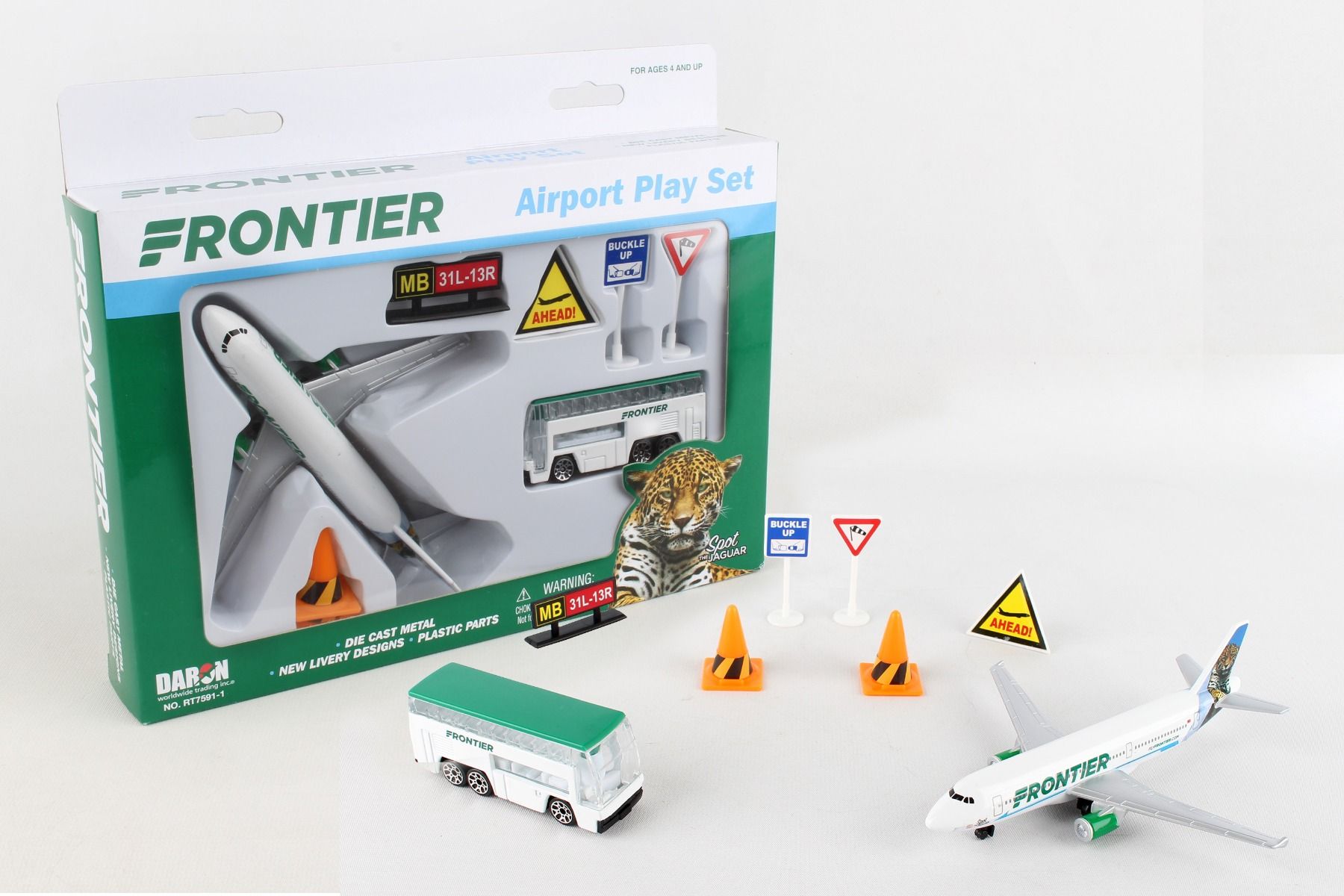 Frontier Airlines Spot The Jaguar Playset