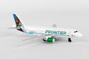 Frontier Airlines Diecast Aircraft Toy Right Front View