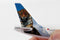 Frontier Airlines Diecast Aircraft Toy Tail Close Up