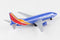 Boeing 737 Southwest Airlines Diecast Aircraft Toy Right Rear View