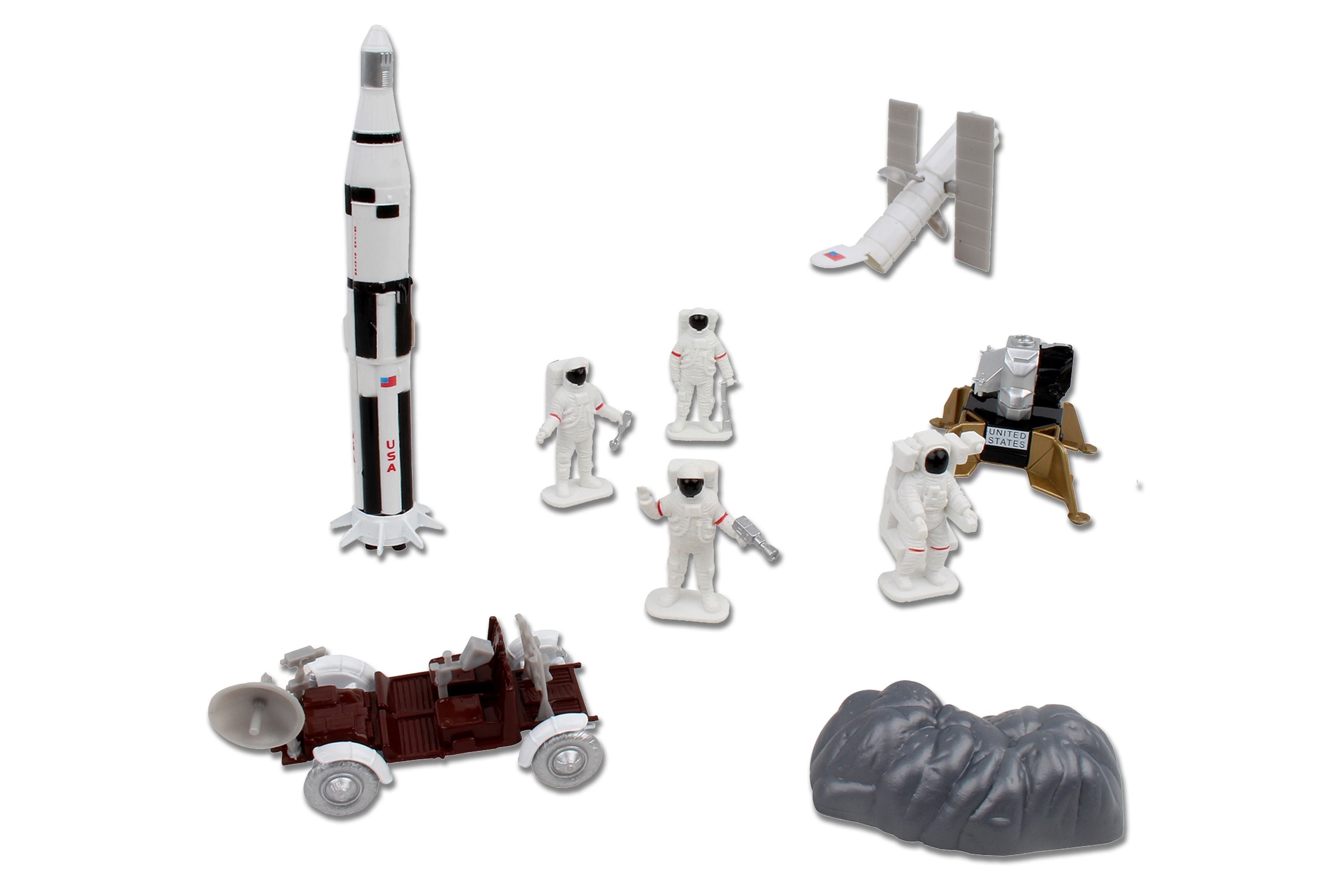 Space Adventure Apollo 11 Moon Landing Playset