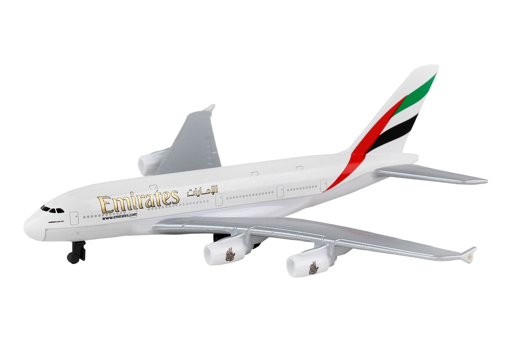 Airbus A380 Emirates Diecast Aircraft Toy