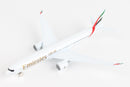 Boeing 777-9 Emirates Diecast Aircraft Toy Left Front View