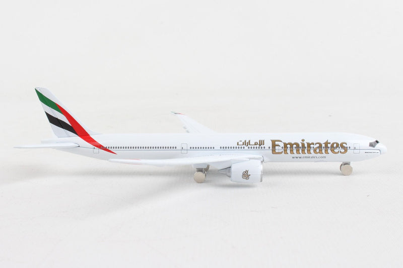 Boeing 777-9 Emirates Diecast Aircraft Toy Right Side View