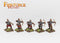 Medieval Russian Infantry, 28mm Plastic Model Figures Archers