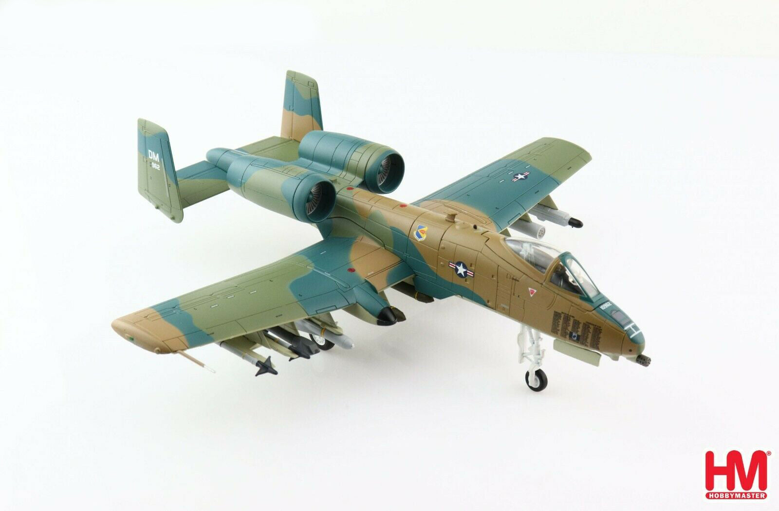 Fairchild Republic A-10C Thunderbolt II “Demo Team 2021”, 1:72 Scale Diecast Model Right Front View