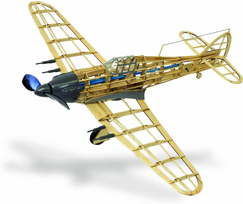 Hawker Hurricane Mk1 Balsa Wood Kit Assembled Example