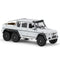Mercedes-Benz G-Class G63 AMG 6 X 6 (White) 1:24 Scale Diecast Model Car By Welly