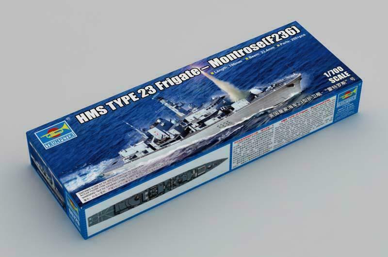 HMS Montrose F236 Type 23 Frigate, 1:700 Scale Model Kit