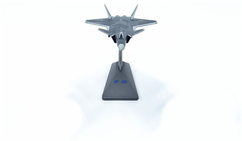 Chengdu J-20 Mighty Dragon 1:144 Scale Diecast Model Front View
